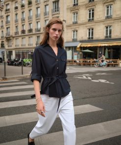 CHEMISE SAFARI EN POPELINE